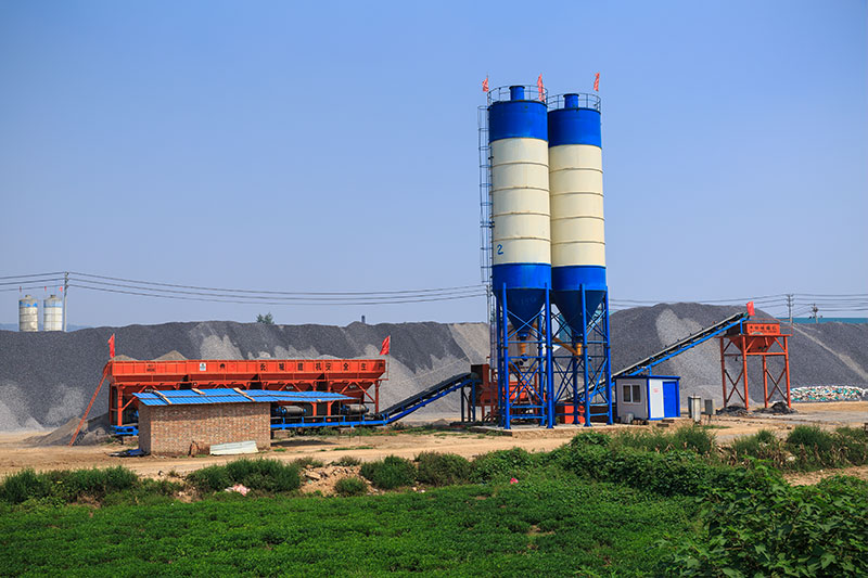 600噸穩(wěn)定土拌和站