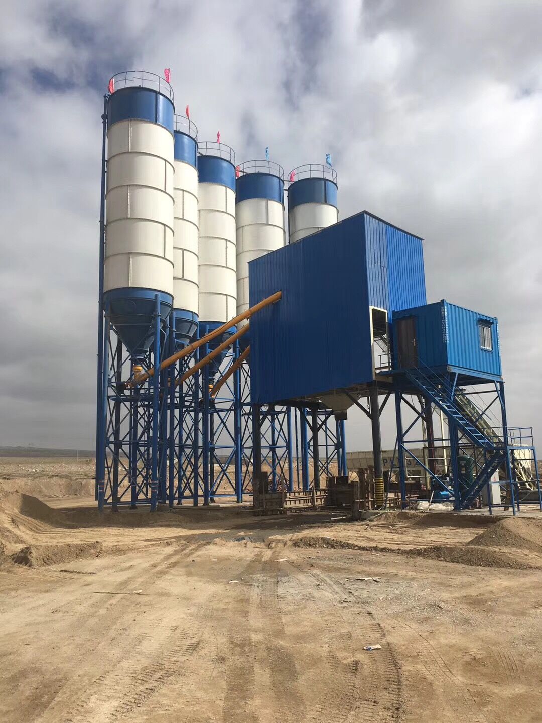 100型混凝土攪拌站