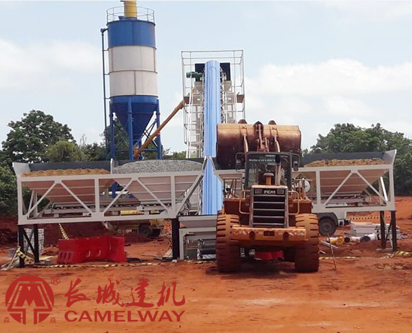 長(zhǎng)城hzs60工程混凝土攪拌站