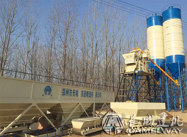 一天（日）生產(chǎn)400方混凝土的攪拌站