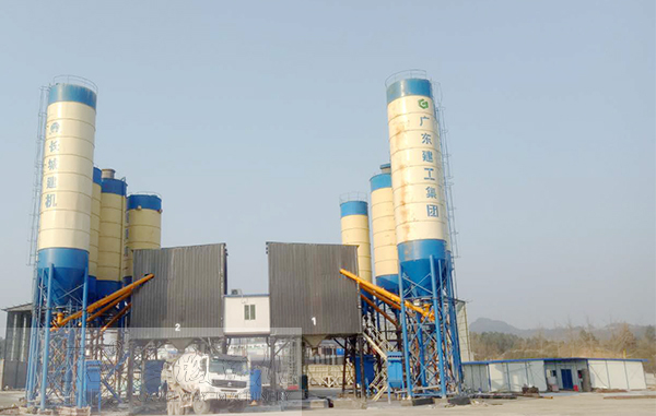 長(zhǎng)城HZS系列混凝土攪拌站設(shè)備 為廣東建工助力