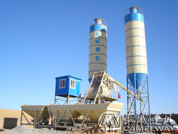 年產十萬方混凝土的攪拌設備