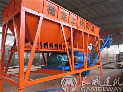 長(zhǎng)城建機(jī)穩(wěn)定土拌合站工程案例