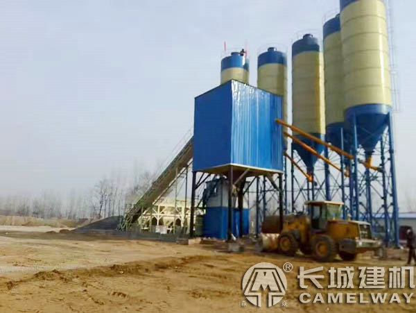 商混攪拌站120生產(chǎn)線全套設(shè)備