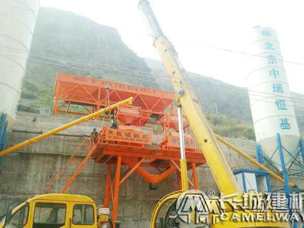 HZS25混凝土攪拌站