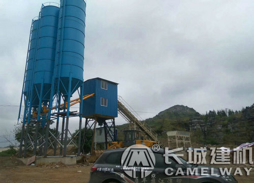 hzs75工程混凝土攪拌站