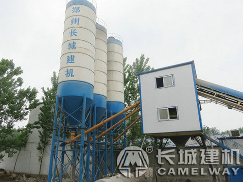 小型強制式攪拌站