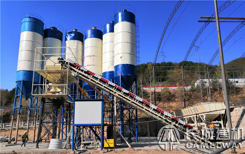 河北張家口客戶采購的長(zhǎng)城 60商混砼攪拌站\一方機(jī)攪拌站