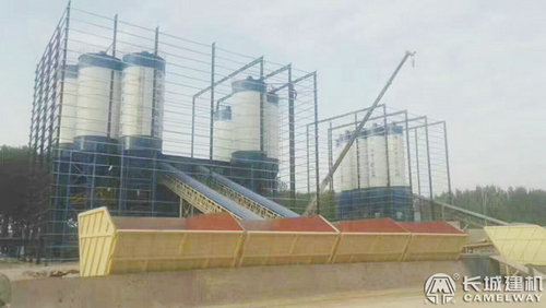 每小時(shí)120m3的混凝土攪拌站