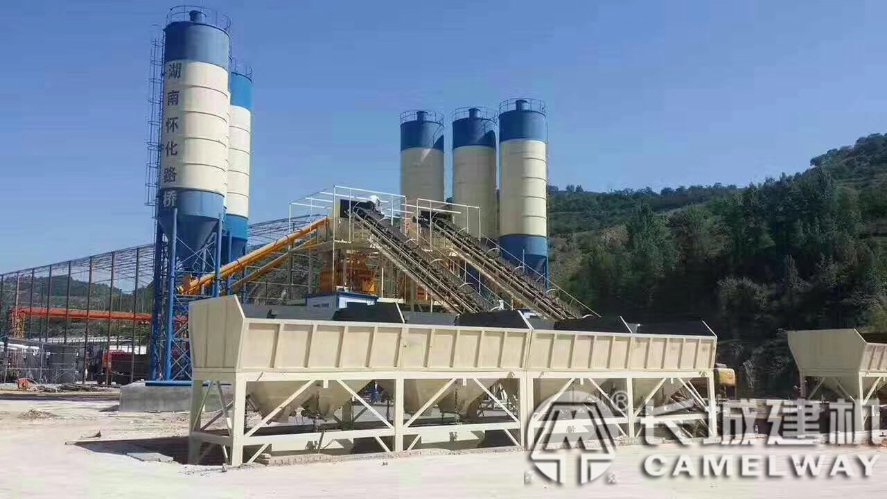 投資建個(gè)90型混凝土拌合站占地面積多少畝 攪拌站如何選址