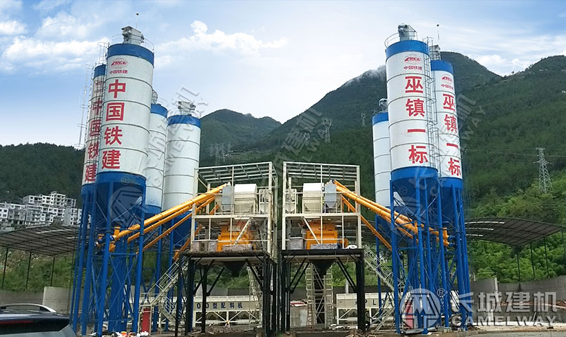 雙120拌合站每小時產(chǎn)量，上街長城攪拌站