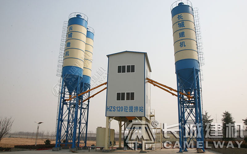 hzs120混凝土攪拌站