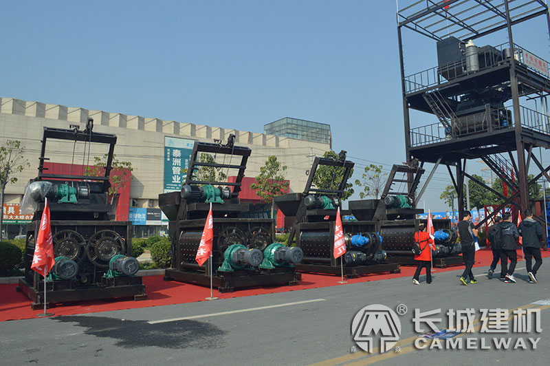 2017年建筑機械展會js強制式攪拌機