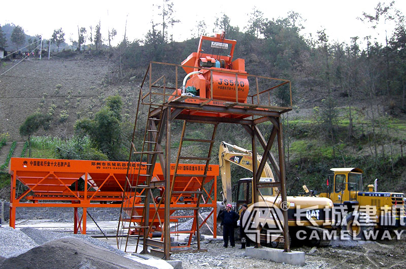 25攪拌站設(shè)備實景