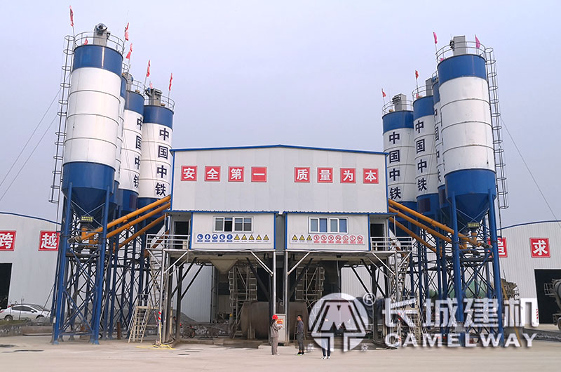 商品混凝土加工現(xiàn)場(chǎng)