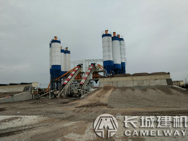 標準配置的120型拌合站實際產(chǎn)量