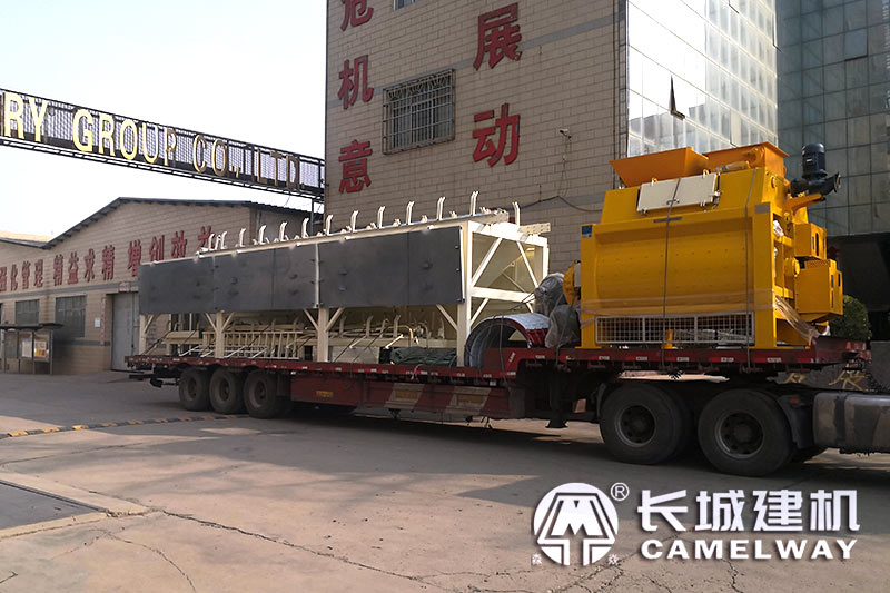 長城建機攪拌設(shè)備發(fā)貨中