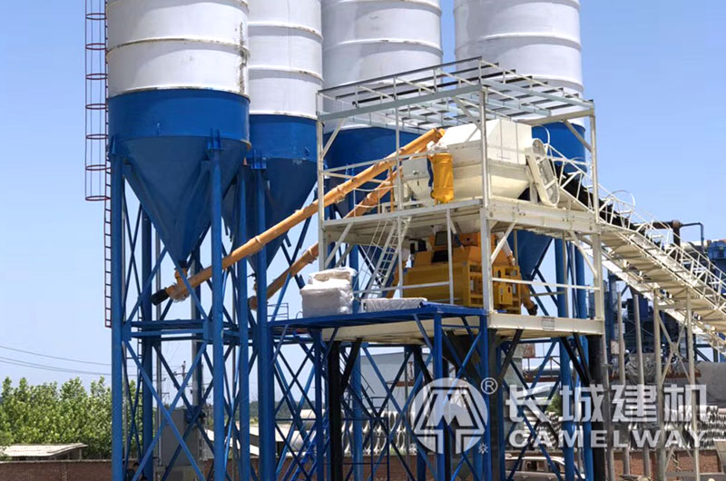 每天6000立方的混凝土攪拌站設備