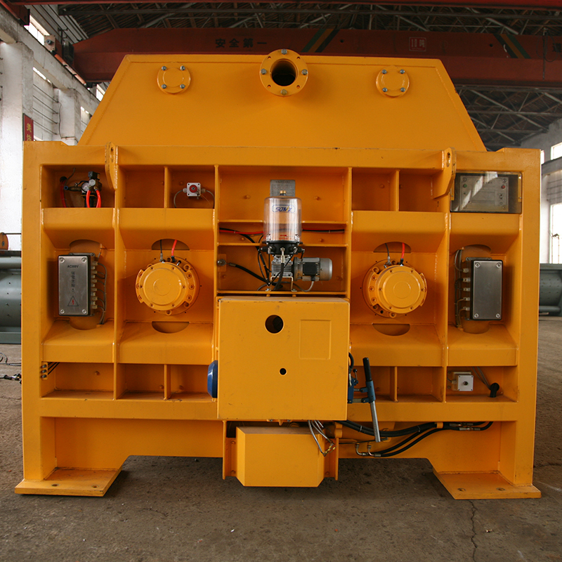 密封式雙臥軸強(qiáng)制式混凝土攪拌機(jī)特點(diǎn)及圖片