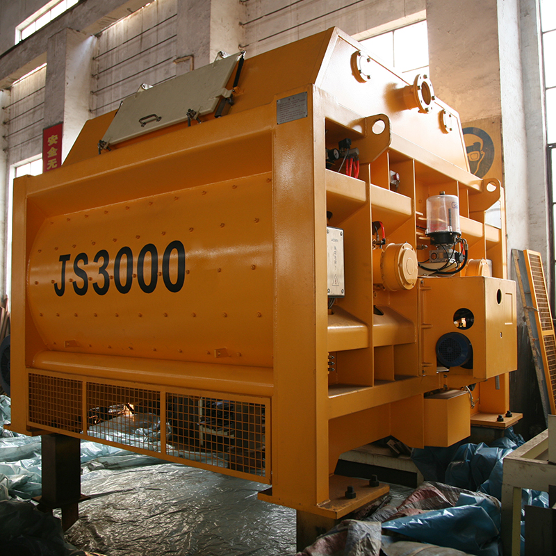 雙臥軸強(qiáng)制式混凝土攪拌機(jī)圖片