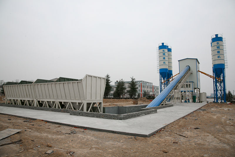 大型hzs120混凝土攪拌站的配置要求