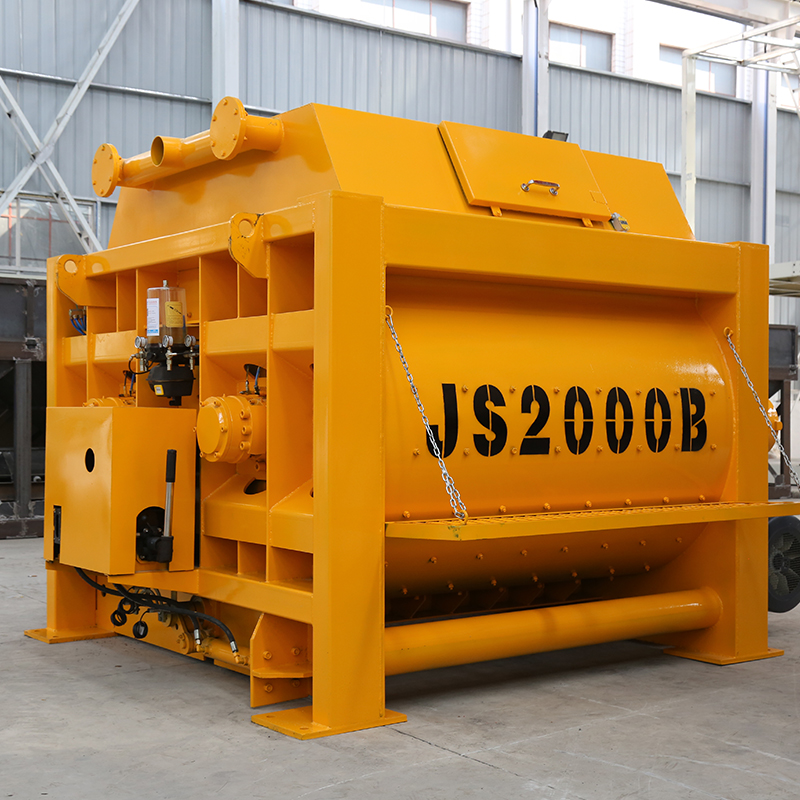 全自動混凝土攪拌機磨損情況的檢查