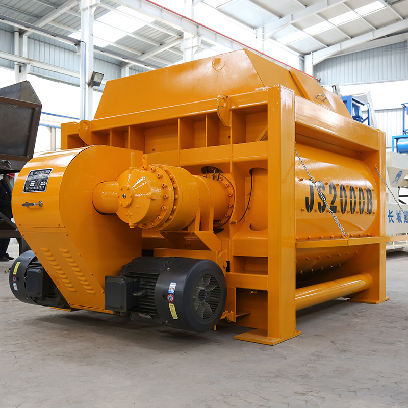 全自動混凝土攪拌機磨損情況