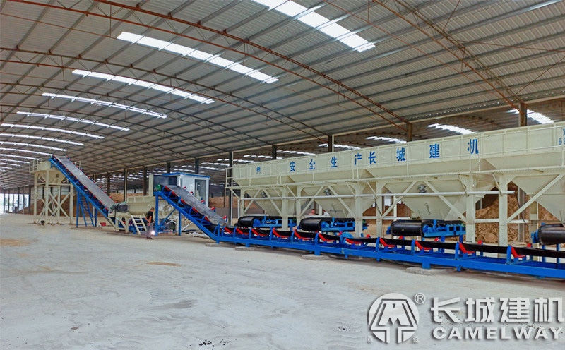 長城建機(jī)蘇州穩(wěn)定土拌和站案例