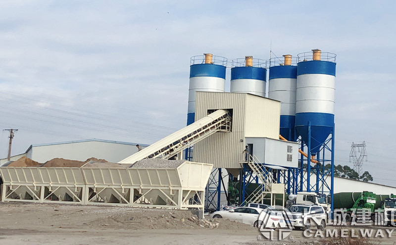 長(zhǎng)城建機(jī)-廣東三立攪拌站案例