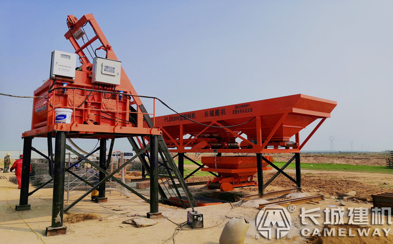 簡易提升料斗攪拌站35站